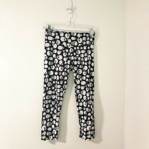Onzie Yoga Cropped Skull Leggings Size XS